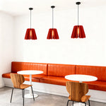Acoustic Felt Pendant Light with Iron Frame, Modern Single Ceiling Lamp