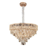 Aurelia Crystal Chandelier – European Luxury Gold Pendant Light
