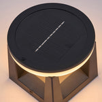 Solar Bollard Landscape Light with Three Color Temperatures for Garden Paths