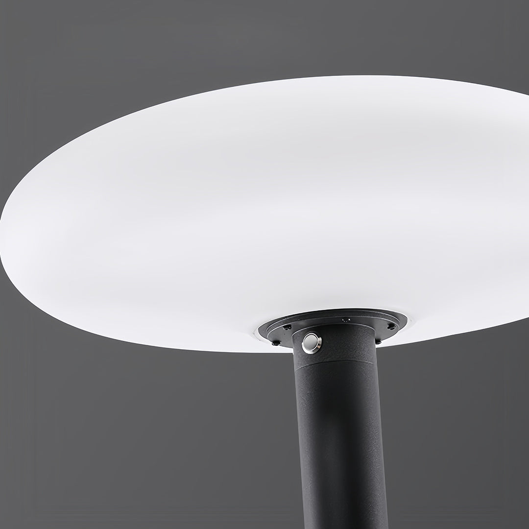 Aria Solar Post Light – Modern Aluminum LED Pillar Lamp for Garden & Patio