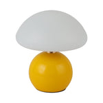 Mushroom Table Lamp with Touch Control and Metal Base