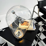 Industrial Glass Desk Lamp with Touch Dimming and Magnetic Control