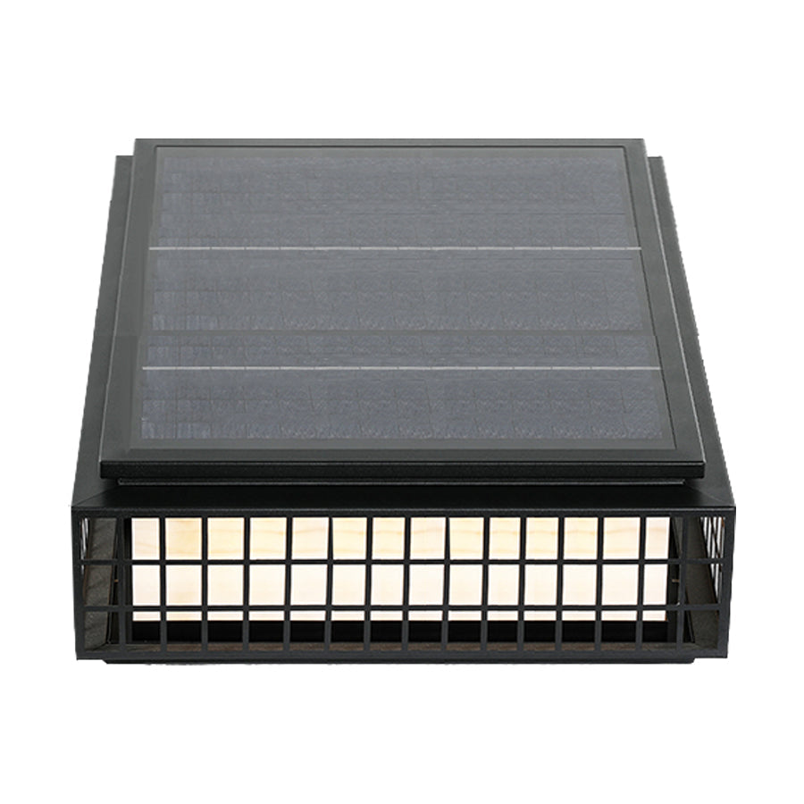 Stainless Steel Solar Pillar Lights with Alabaster Shade for Modern Courtyards