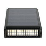 Stainless Steel Solar Pillar Lights with Alabaster Shade for Modern Courtyards