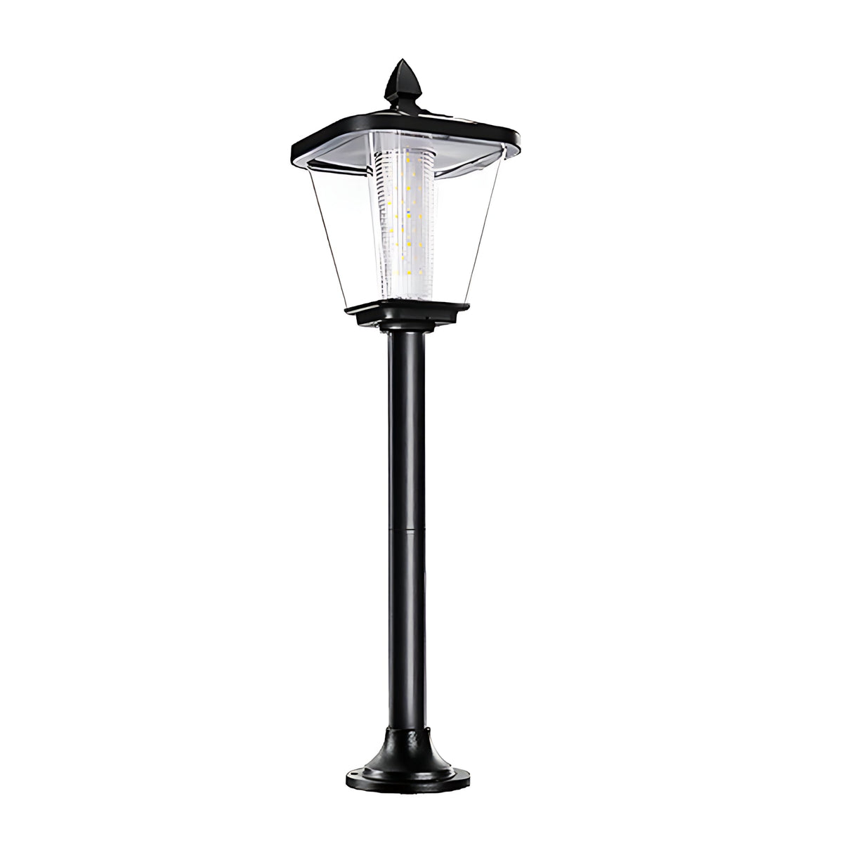 Solar-Powered LED Lawn Stakes for Outdoor Landscape Lighting