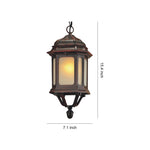 Outdoor Pendant Light with Adjustable Chain – IP44 Weatherproof Lantern