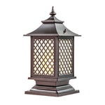 Lumière Pillar Lantern — Weatherproof Outdoor Post Light with Adjustable Color Temperature