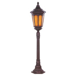 Classic Aluminum LED Post Path Light with Warm Glow for Courtyards & Walkways