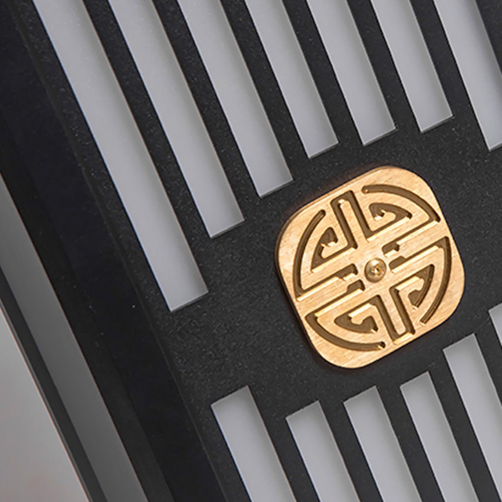 Retro LED Post Light – Black Aluminum & Stainless Steel Garden Lamp