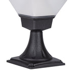 Modern Outdoor Bollard Light – Minimalist Black Garden Pathway Lamp