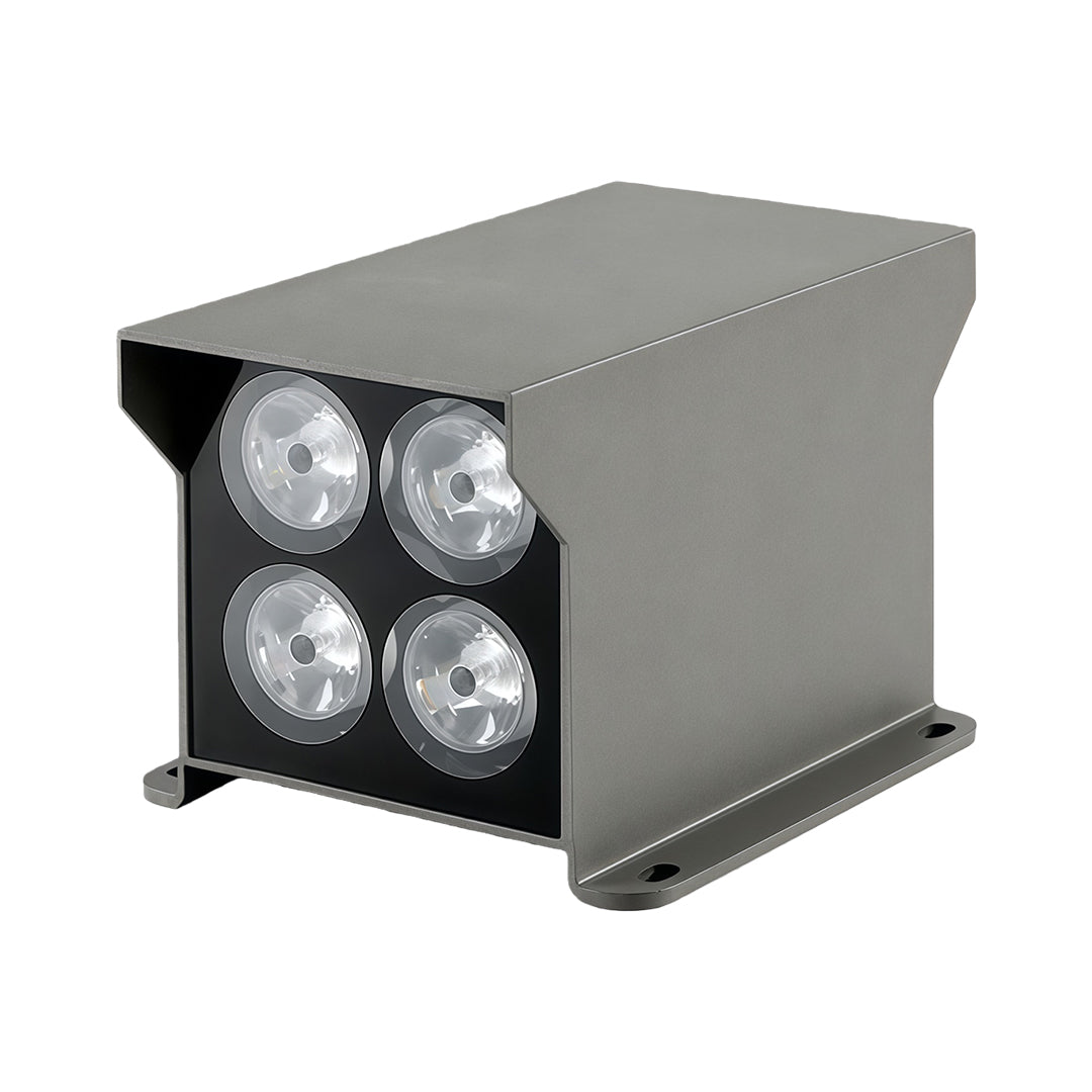 Bidirectional Square LED Wall Washer for Outdoor Facades