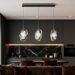 Lumina Glass Pendant Light – Minimalist Adjustable LED Ceiling Lamp