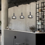 Modern Drum Pendant Light with Branch Design, Minimalist LED Ceiling Lamp