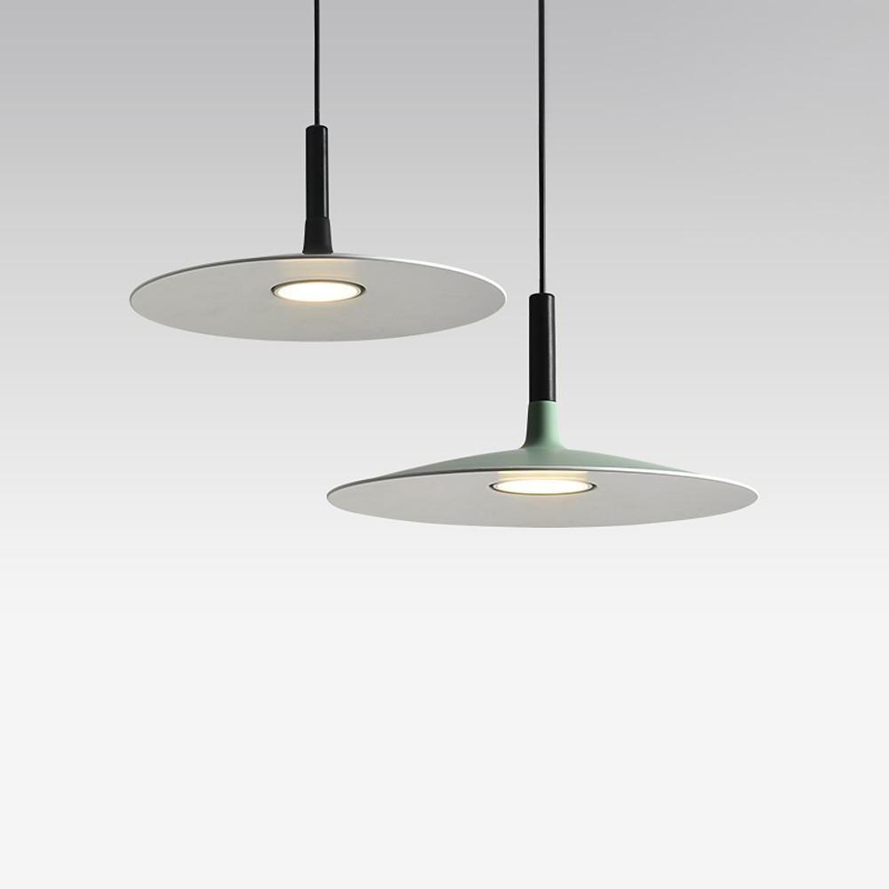 Modern Minimalist Round LED Pendant Light for Dining Room and Kitchen Island