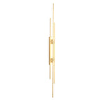 Modern Linear LED Wall Sconce in Black, Gold, or Copper