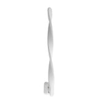 Twisted LED Wall Sconce | Modern Spiral Wall Light in Aluminum