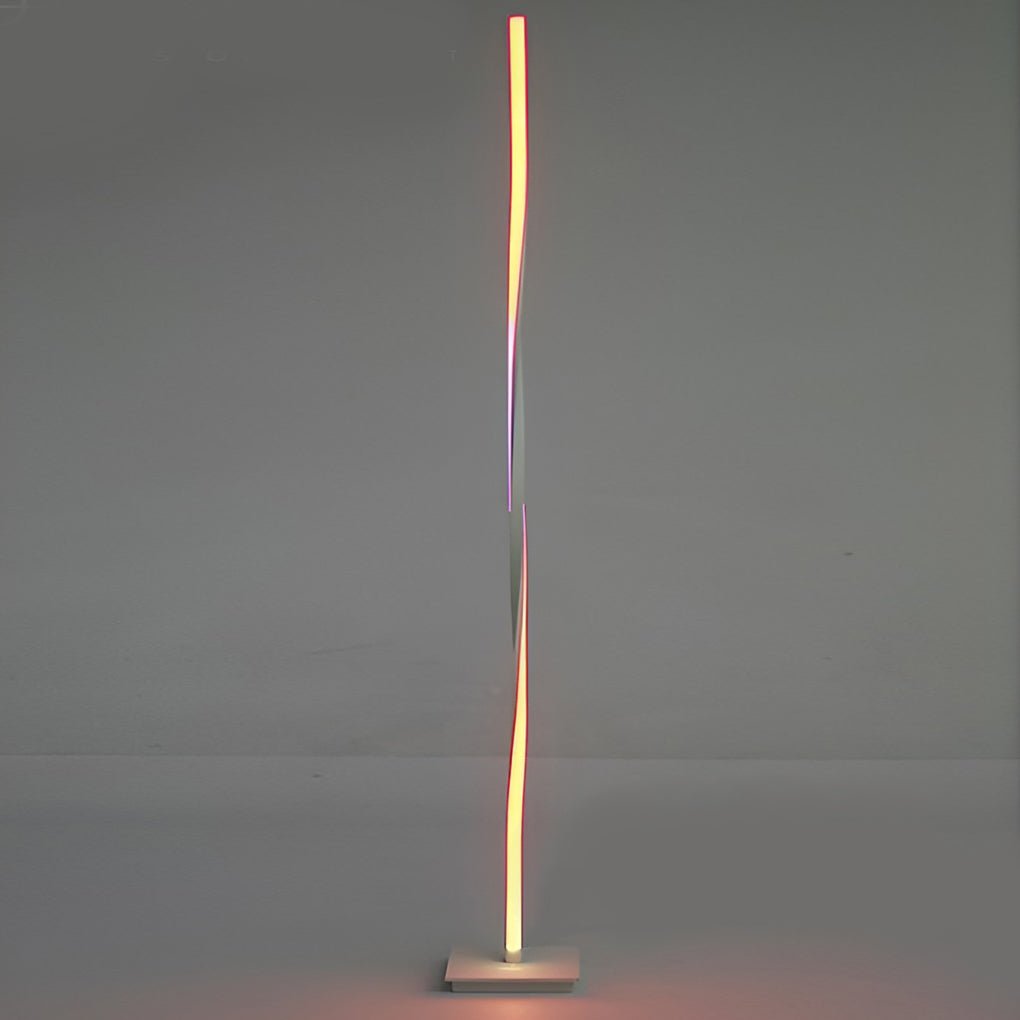 49 Inch Led Twisted Floor Lamp