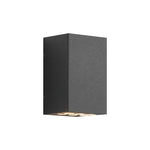 LumaWall Outdoor LED Wall Sconce — Up & Down Light for Modern Courtyards