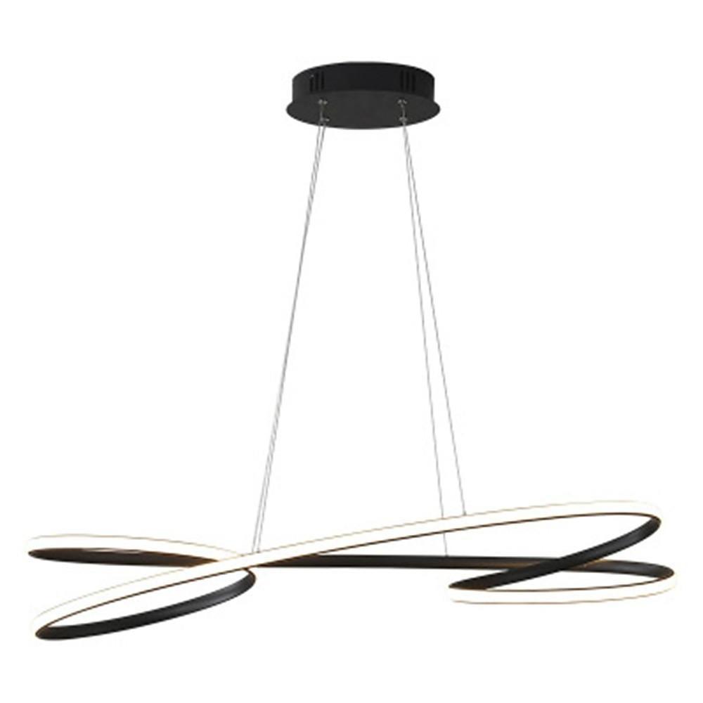 Vintage Led Ribbon Twist Chandelier