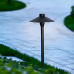 Modern LED Outdoor Path Light with Mushroom Umbrella Design for Garden Walkways
