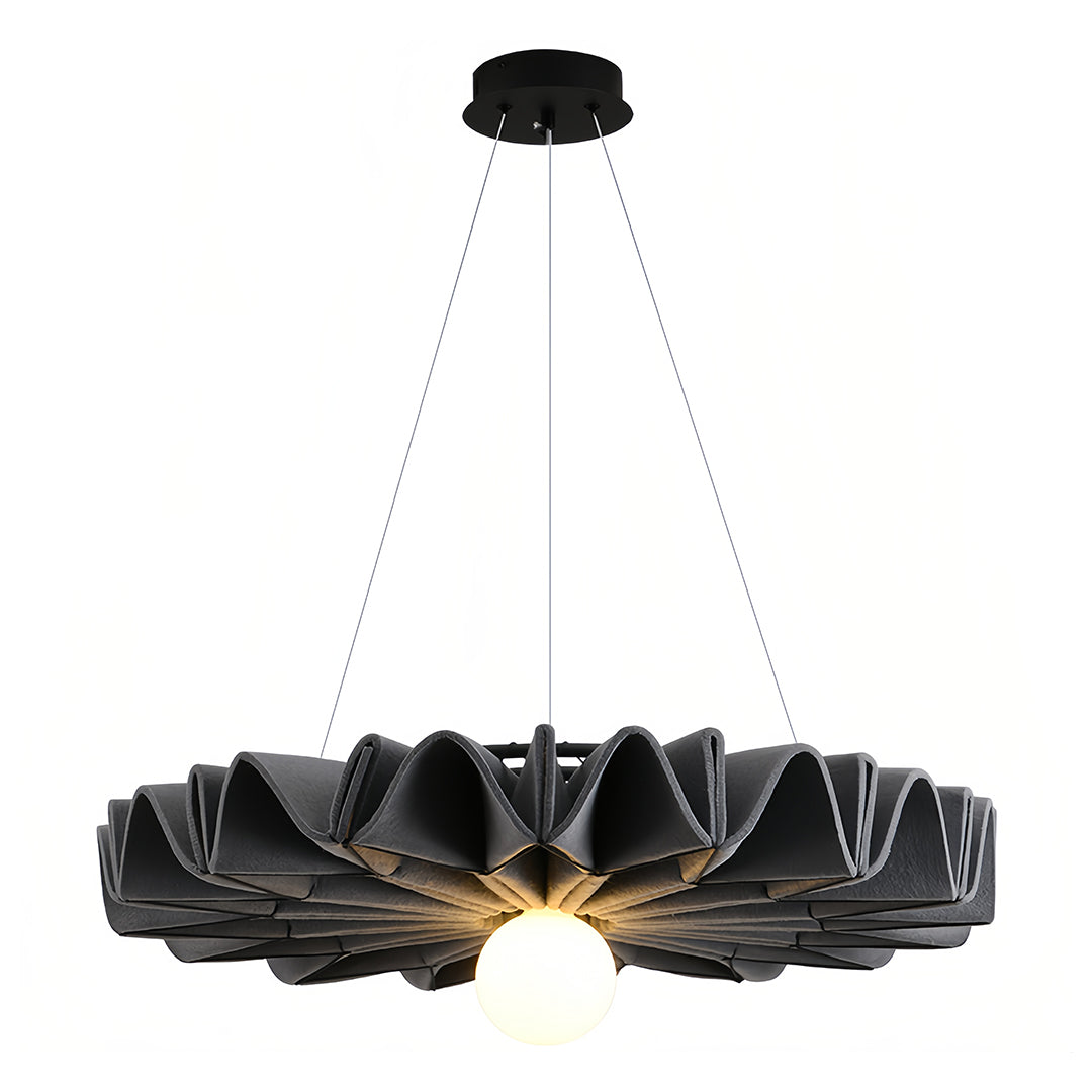 Acoustic Felt Chandelier with Adjustable Drop for Modern Interiors