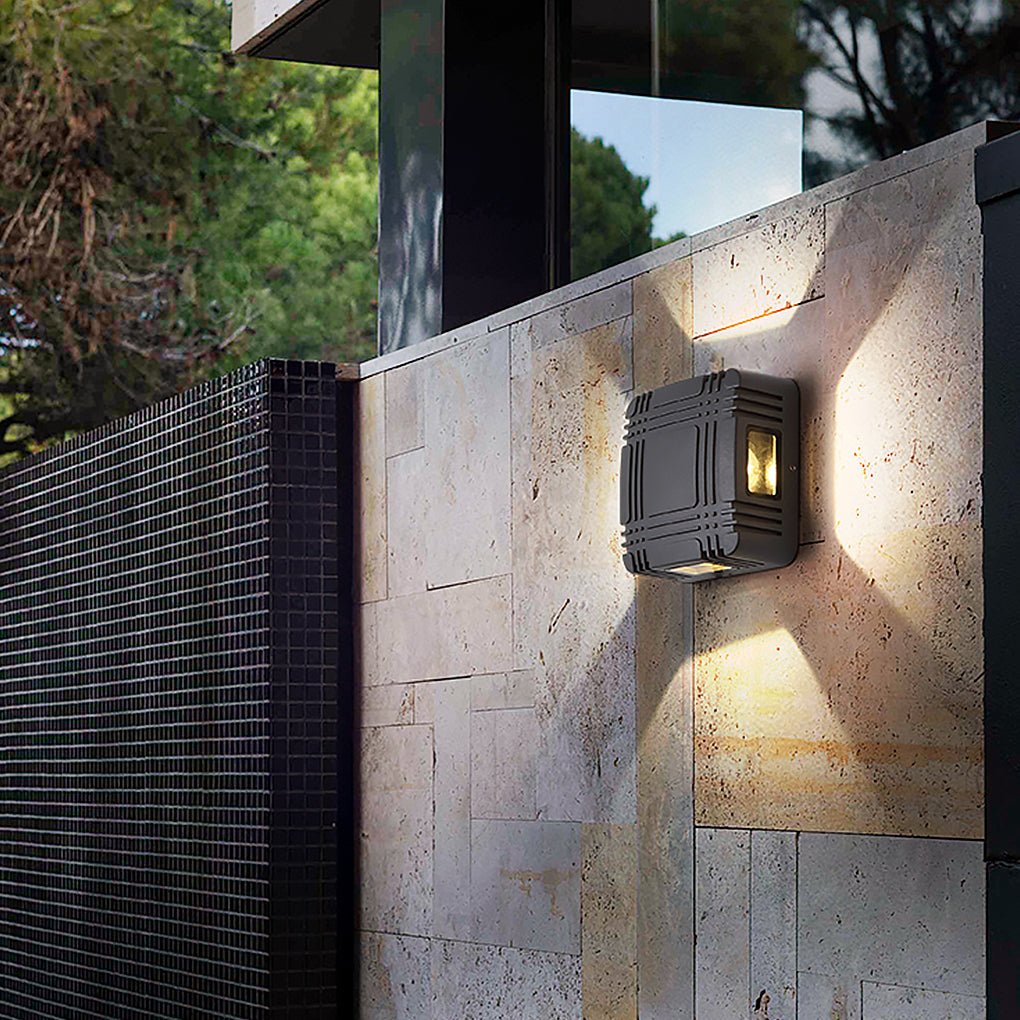 Unique Design Outdoor Led Waterproof Wall Light For Villa Gate Balcony
