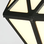 Unique Diamond Shaped Led Post Lights Outdoor Lights Waterproof Fence Post Lights