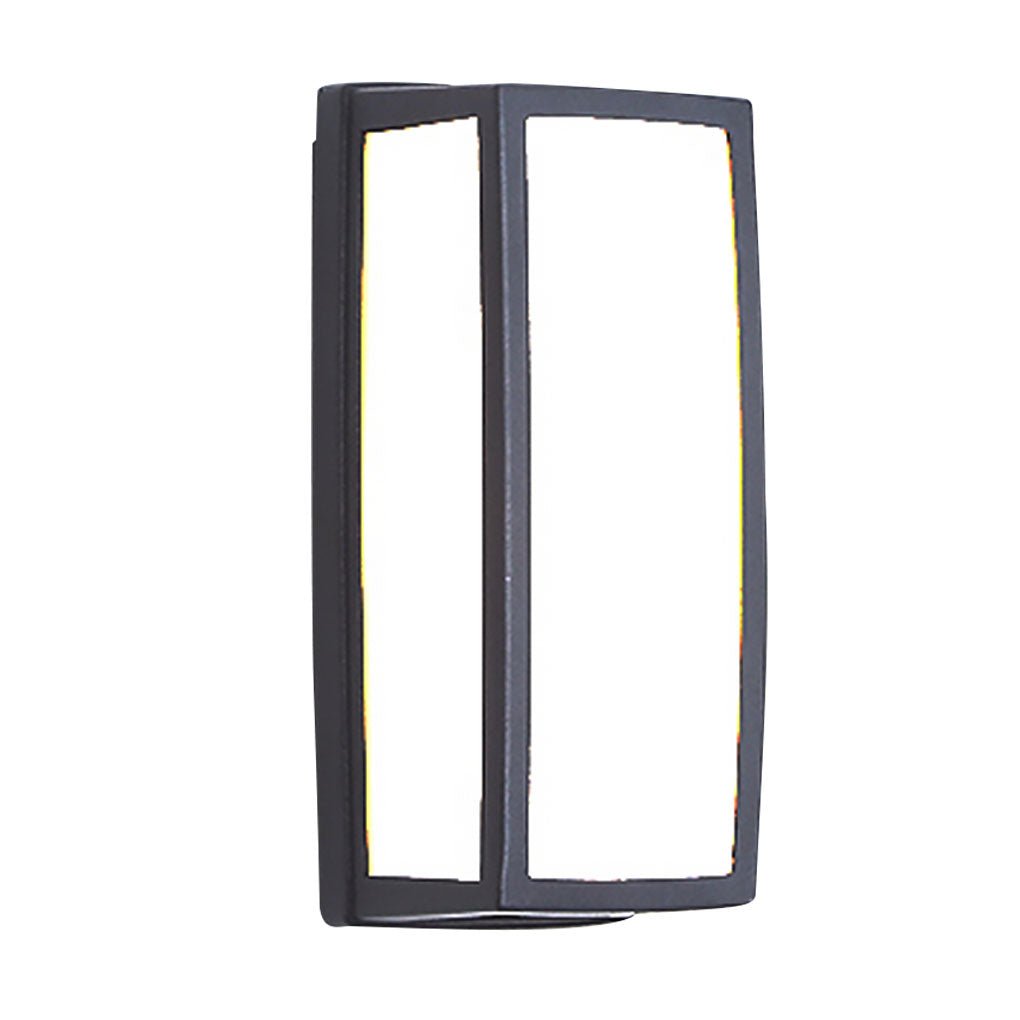 Unique Double Layer Lampshade Waterproof Outdoor Led Wall Lamp For Villa Courtyard Balcony