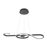 Rhapsody Linear LED Chandelier – Modern Minimalist Pendant Light for Dining & Living Spaces
