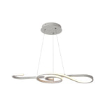 Rhapsody Linear LED Chandelier – Modern Minimalist Pendant Light for Dining & Living Spaces
