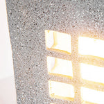 Sculptural Stone-Effect LED Landscape Pillar Light for Courtyards & Walkways