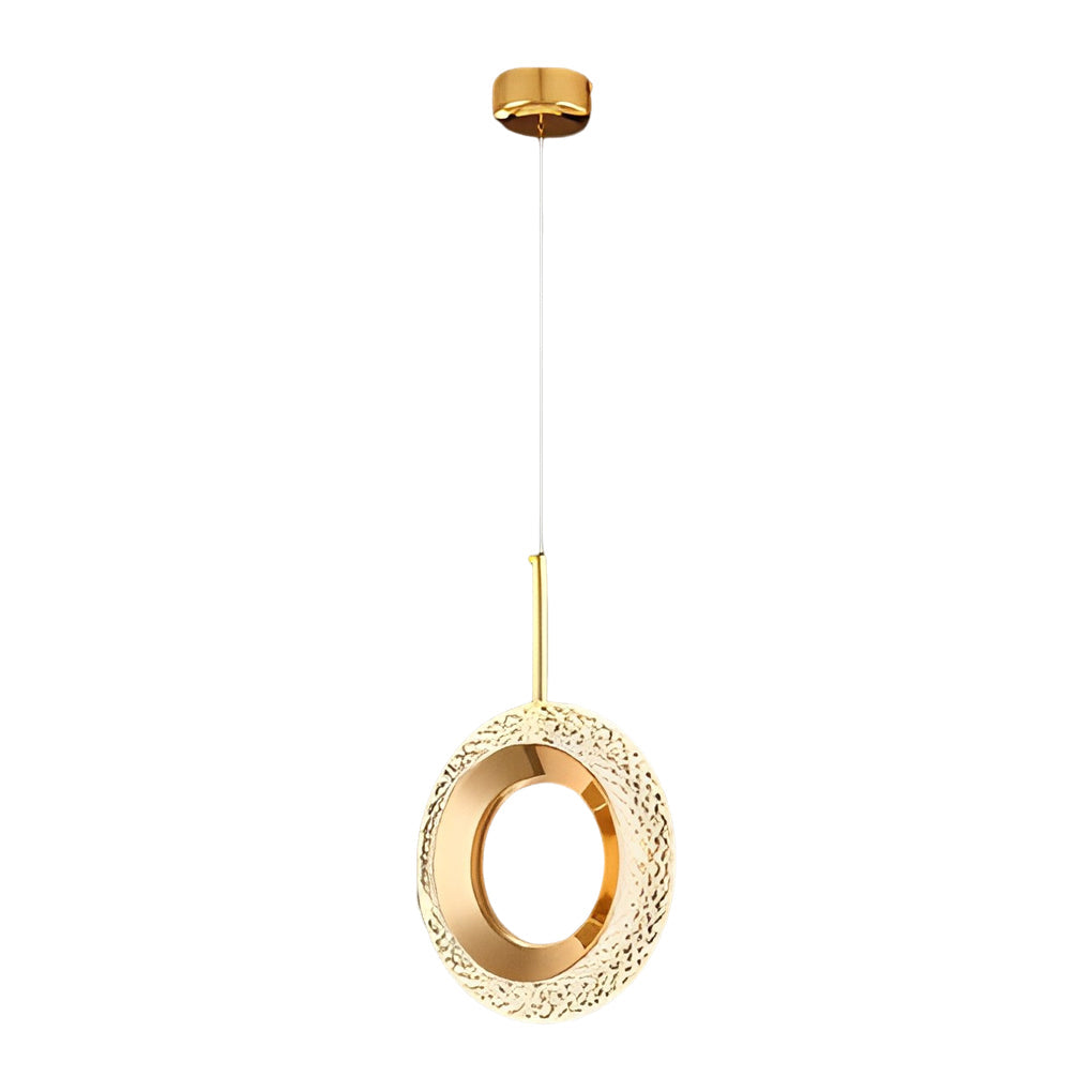 Aurelia Water Drop LED Pendant Light — Modern Minimalist Chandelier in Gold