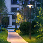 Solar & Hardwired LED High Pole Street Light – IP65 Waterproof Black Aluminum