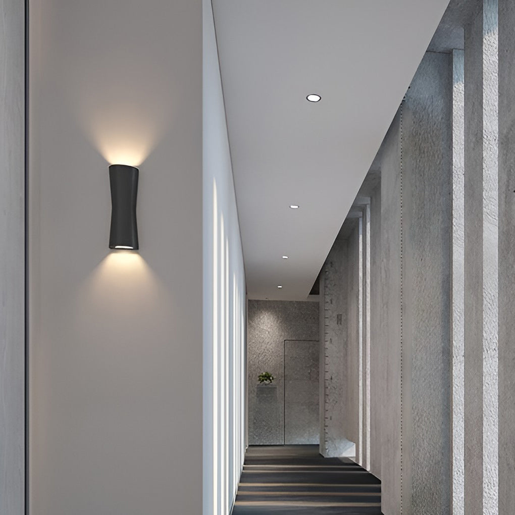 Modern LED Up and Down Wall Sconce for Outdoor and Indoor Use