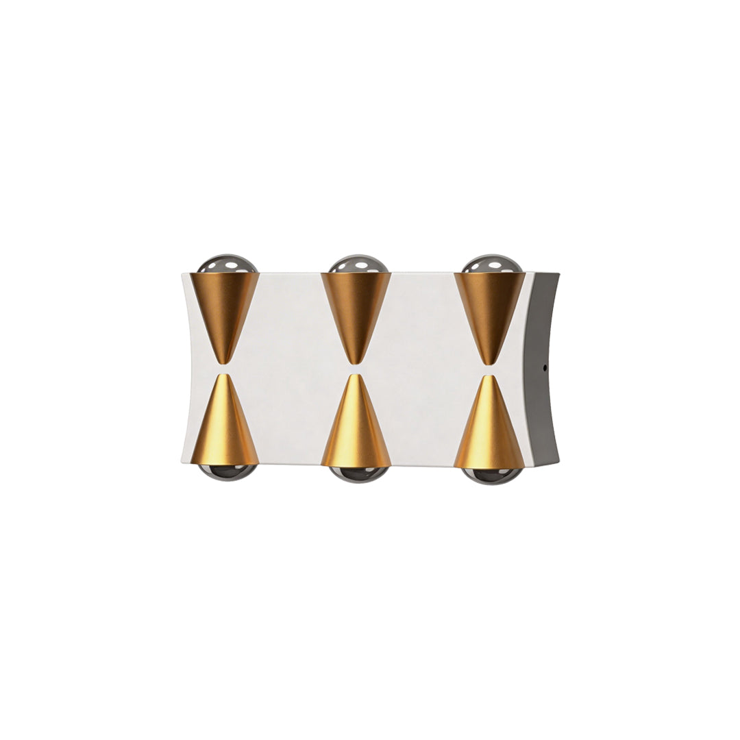 Modern Outdoor Up Down Wall Sconce with LED Lighting