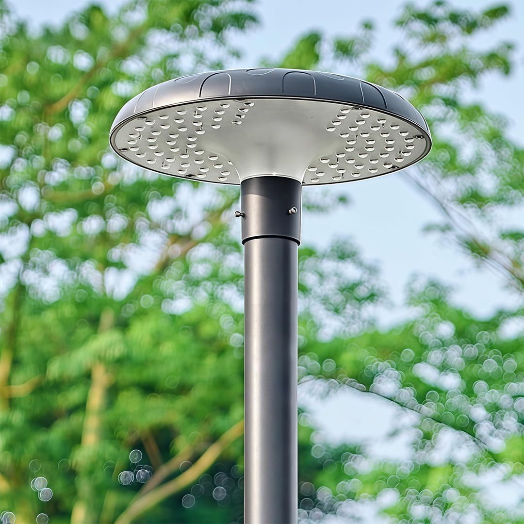 Architectural LED Street Light – Solar & Hardwired Outdoor Pole Lighting