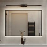 Copper Linear LED Vanity Light with Adjustable Rotating Shade