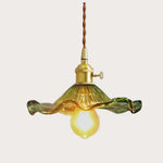 Vintage Hibiscus Pendant Light