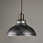 Semi Globe Metal LED Pendant Light with Adjustable Cord for Modern Interiors