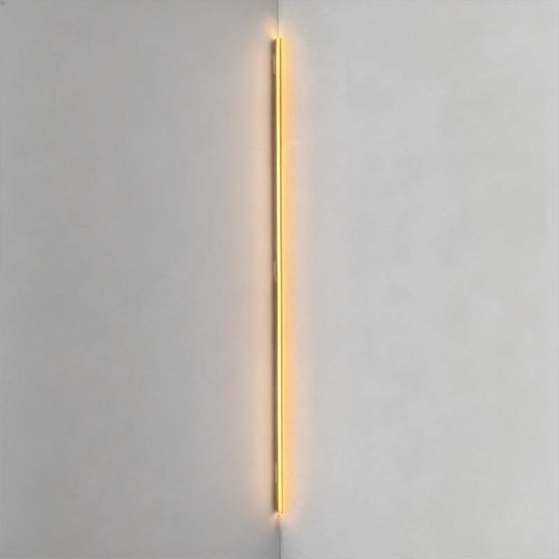 Recessed Aluminum LED Linear Light, Waterproof, Minimalist Wall Sconce