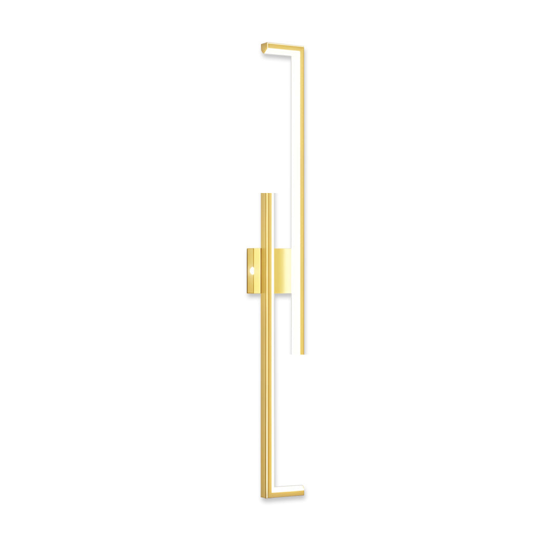 Linear LED Wall Sconce in Iron with Adjustable Color Temperature