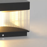 Modern Square Pillar Lights for Outdoor Spaces – IP65 Waterproof LED Post Lights in Black