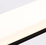 Modern Rectangular LED Outdoor Wall Sconce in Stainless Steel