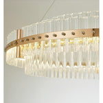 Modern Luxury Dozens Of Crystal Chandelier Gold Led Lighting