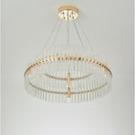 Modern Luxury Dozens Of Crystal Chandelier Gold Led Lighting