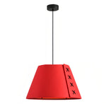 Blue Felt Pendant Light with Acoustic Design for Modern Interiors