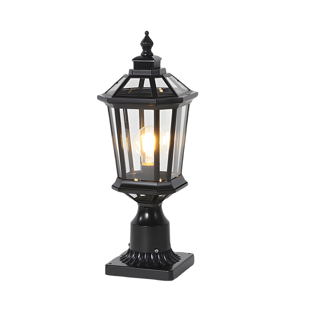 Architectural Solar Column Pillar Lights for Modern Outdoor Spaces