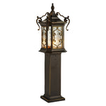 European-Style Waterproof Landscape Post Lights with Gilded Aluminum Frame
