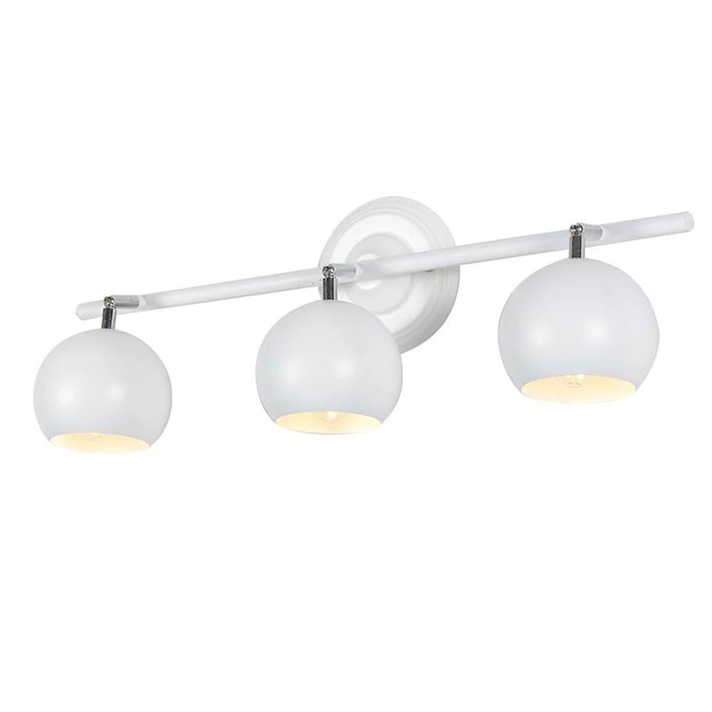 3 Light Bowled Metal Semi Flush Mount Ceiling Light Modern Bright