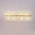 12 Light Firework Island Light G9 Led Crystal Strings Pendant Lights